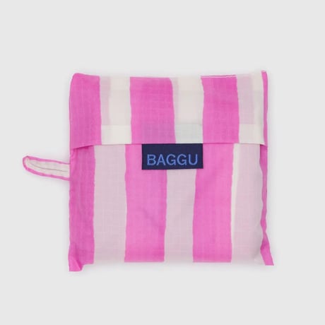 BAGGU // Standard Baggu Pink Painted Stripe