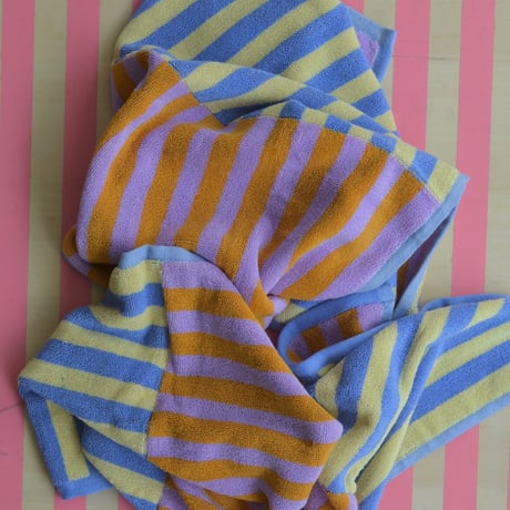 BAGGU / Hand Towel Set of 2 Hotel Stripe