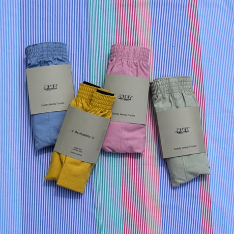 JHAKX / Comfy HEMP Trunks 2025 Summer