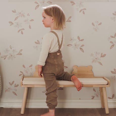 SILLY Silas Roomy Footless Collection_Peanut Blend