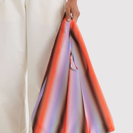 BAGGU // Standard Baggu Gradient Stripe Poppy & Lilac