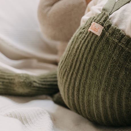 SILLY Silas Granny Teddy Warmy Tights Collection_Olive