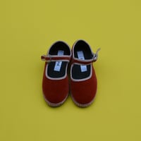 Sciuscià MARYJANE MARRON×ROSE PINK (Kids)