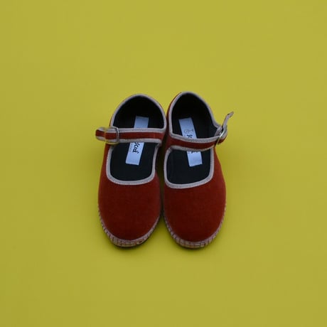 Sciuscià MARYJANE MARRON×ROSE PINK (Kids)