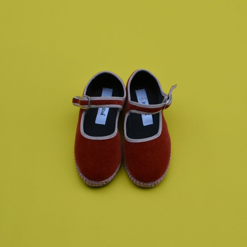 Sciuscià MARYJANE MARRON×ROSE PINK (Kids) | THE