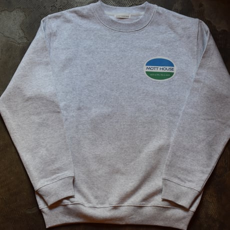 MOTT HOUSE Corp. Sweatshirt "work is life, life is work"