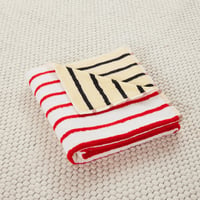 Dusen Dusen / House Stripe Towels Stucco Bath Towel