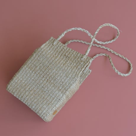 ANCAN // Tiwi Box Purse Natural