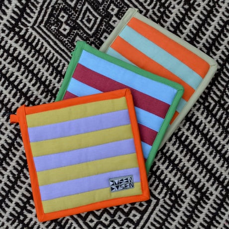 Dusen Dusen Pocket Pot Holders Stripe