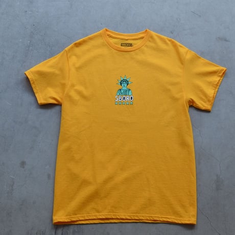 5BORO / 5B LIBERTY T-SHIRTS YELLOW
