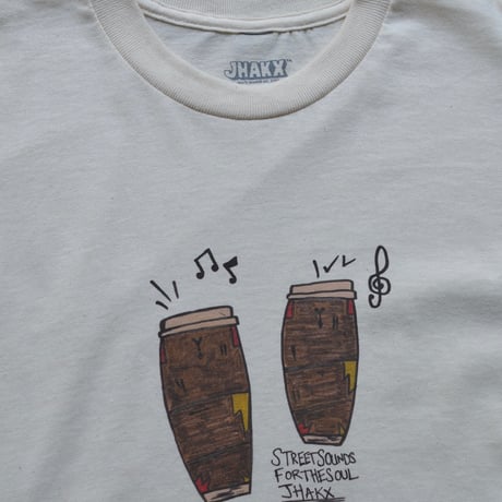 JHAKX Street Sounds T-shirts Art work by 　"Jesse Narvaez"