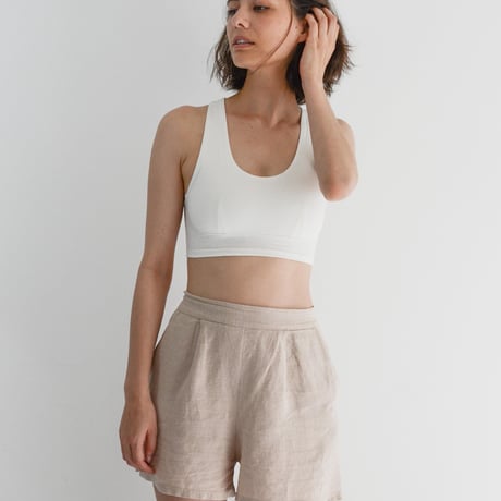 hazelle tank croptop light blue