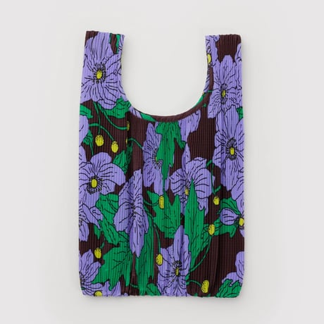 BAGGU Pleated Baggu Maroon Poppy