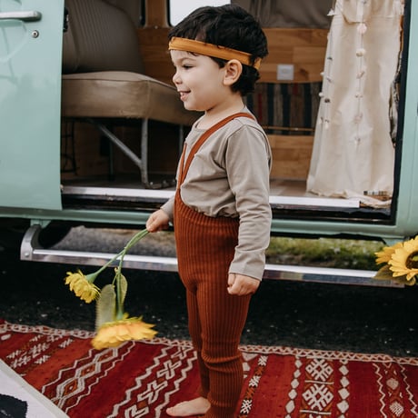 SILLY Silas Hippy Footless Collection_Cinnamon