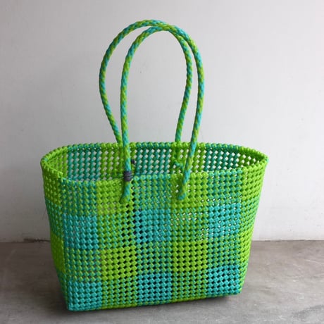MOKA SCOUBIDOU BAG LARGE GREEN