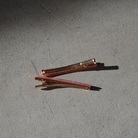 VALET STUDIO / Sophie Clips in Pink
