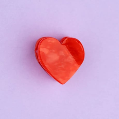 Coucou Suzette / Red Heart Mini Hair Claw