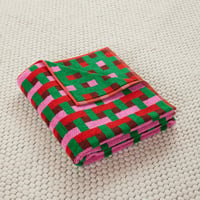 Dusen Dusen / Red Weave Bath Towel