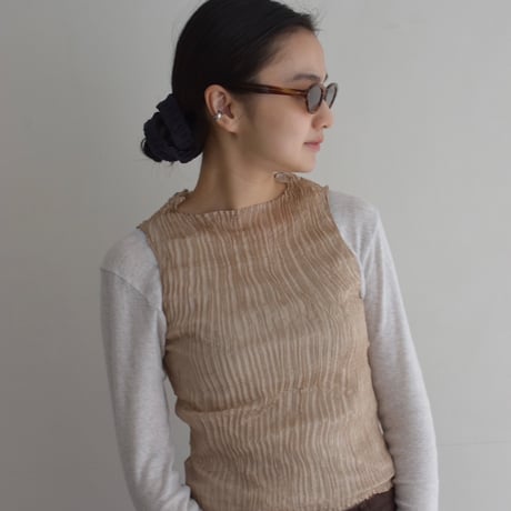AZUR slik tank top 2026SS