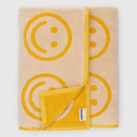 BAGGU Bath Towel Poppy Happy Marigold