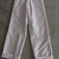 COMING OF AGE Pink Cuff Pants