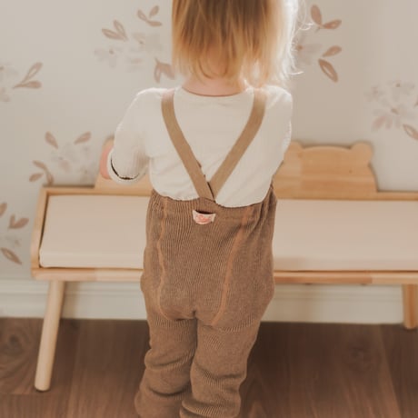 SILLY Silas Roomy Footless Collection_Peanut Blend