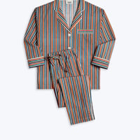 SLEEPY JONES / MARINA PAJAMA SET Woodblock Stripe