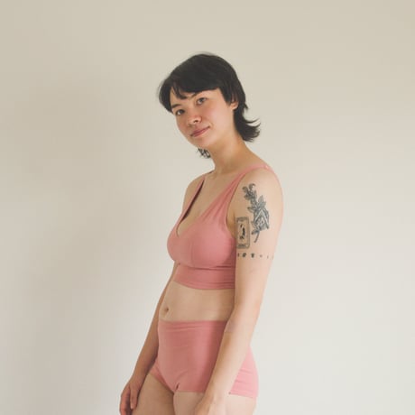 hazelle cami droptop dusty pink