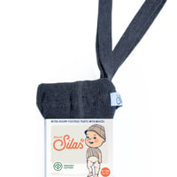 SILLY Silas Roomy Footless Collection Dark Grey Blend