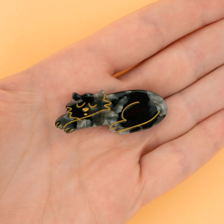 Coucou Suzette / Black Cat Hair Clip