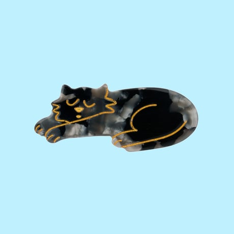 Coucou Suzette / Black Cat Hair Clip