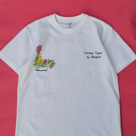 Reception / SS Tee Paint White
