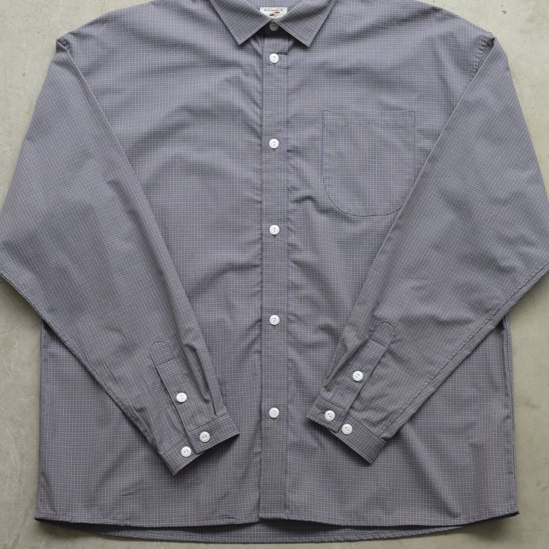 【極美品】NOROLL NORMAL SHIRT L NOROLL/ノーロール】NORMAL SHIRT - 「PLACE/プレイス」UNUSED