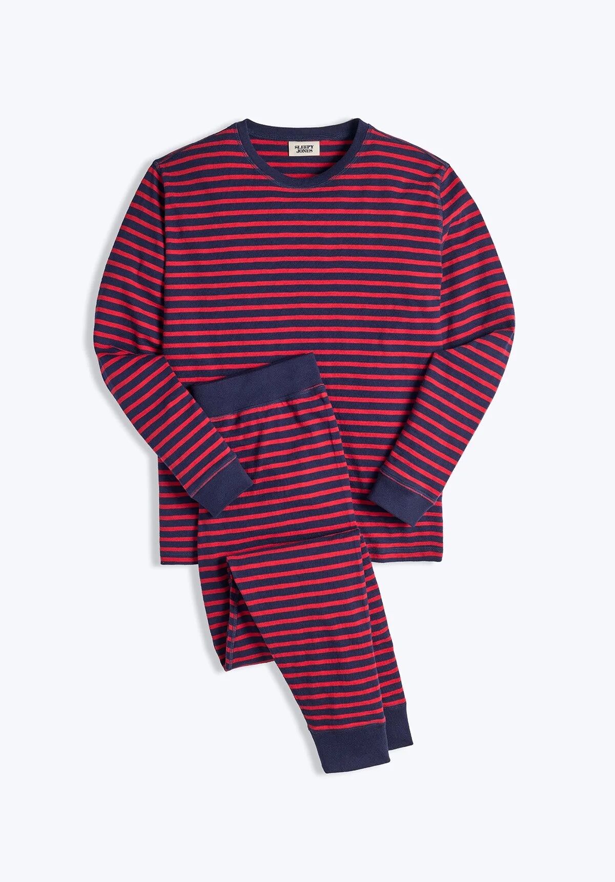 SLEEPY JONES Glenn Plaid コットンパジャマ-