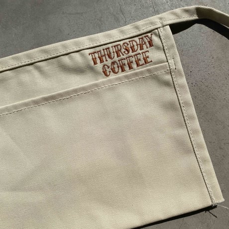 THURSDAY COFFEE POCKET APRON no.3