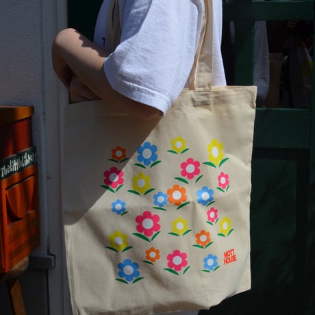 MOTT HOUSE FLOWER TOTE BAG