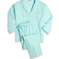 SLEEPY JONES / MARINA PAJAMA SET Bonaire Blue