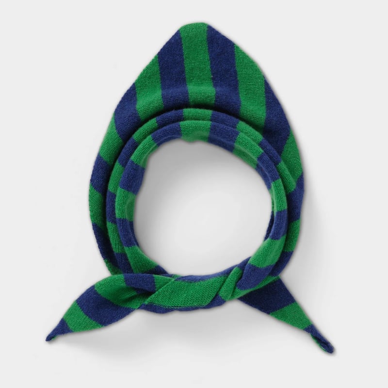 Jo Gordon / WIDE STRIPE TRIANGLE NECKERCHIEF NI