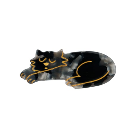 Coucou Suzette / Black Cat Hair Clip