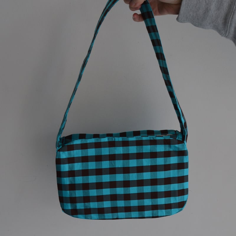 COMING OF AGE BAGUETTEギンガムチェック ショルダーバッグ HOT