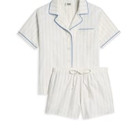 Corita Pajama Set Cotton Baker Stripe