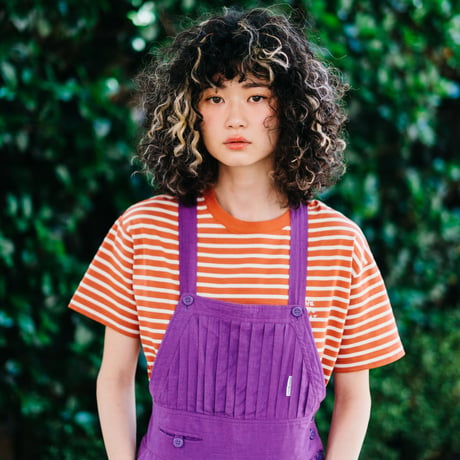 she said that + THE MOTT HOUSE TOKYO T-shirt Stripe