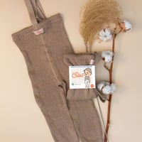SILLY Silas Roomy Footless Collection_Peanut Blend