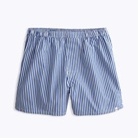 SLEEPY JONES / Penn Short   Blue & White Stripe Cotton