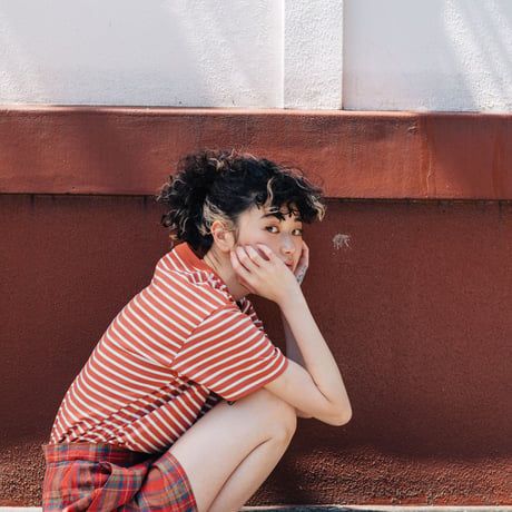 she said that + THE MOTT HOUSE TOKYO T-shirt Stripe