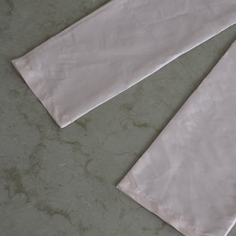 COMING OF AGE Pink Silk Pants