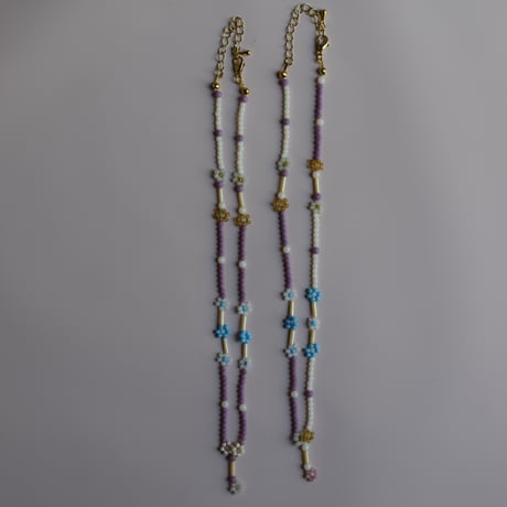 banryoku beads work 2026 天然石Mix Necklace