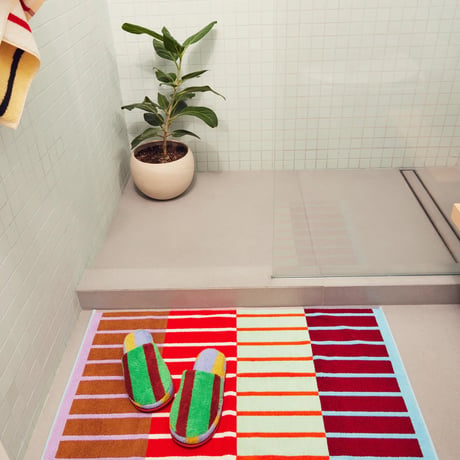 Dusen Dusen / House Stripe Bath Mats COPPER