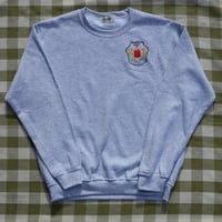 SSSF+THE MOTT HOUSE TOKYO emblem sweatshirts ASH