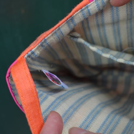 Seire Mini Silk Patched Bag